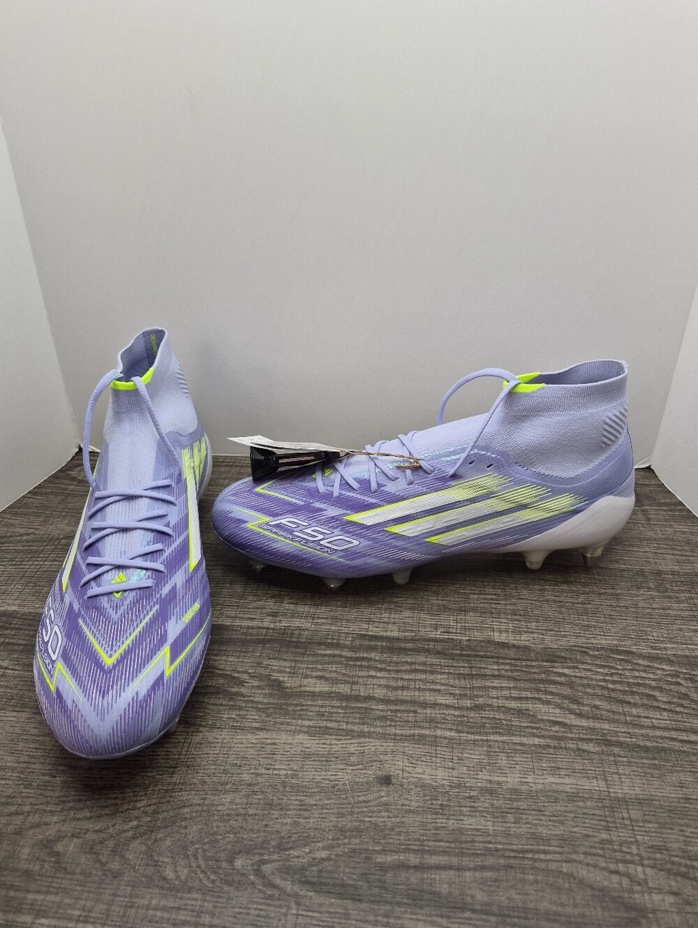 Adidas F50 Sparkfusion Elite SG Soccer Women's Size 11.5 Purple |JH7652| New